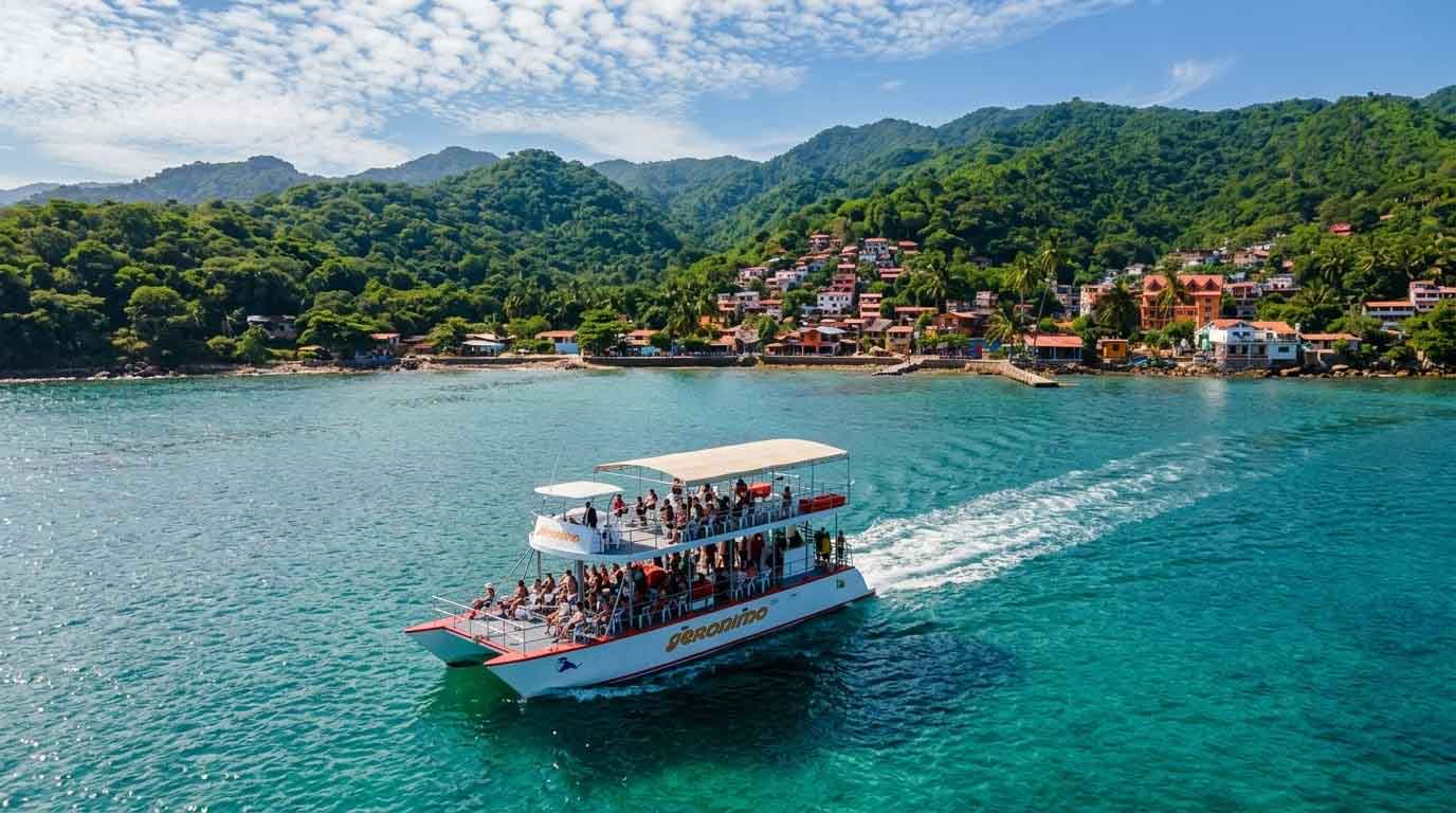 Transporte Redondo a Yelapa en Catamarán