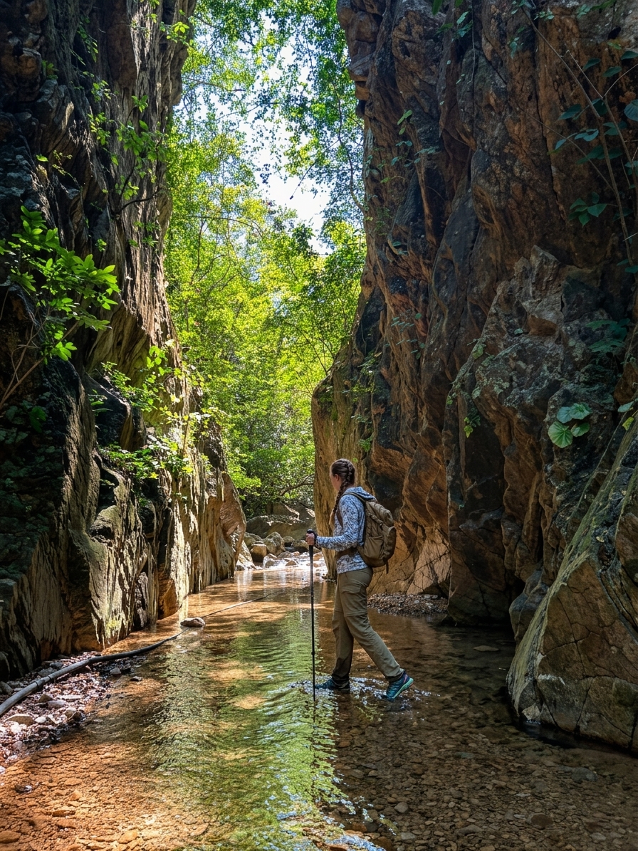 El Nogalito Hiking: Senderismo, Río y Cascada